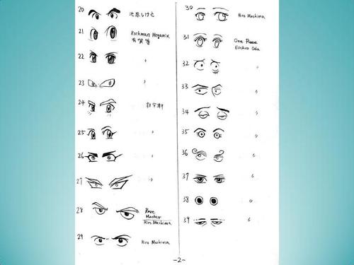 形容人眼的句子