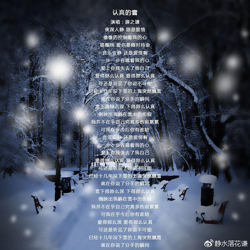 雪的感伤句子