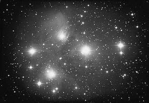 描述夜空中星星的句子