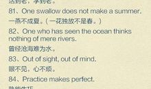 形容父母的英文谚语