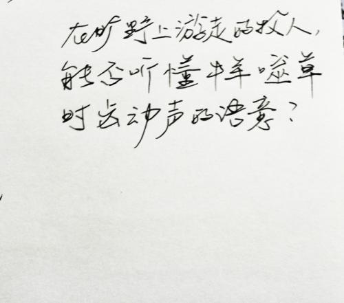 给女友的温馨话