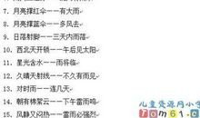 关于谚语的知识