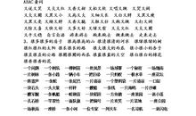 一年级到处造句大全