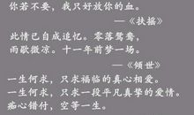 著名小说经典语录大全