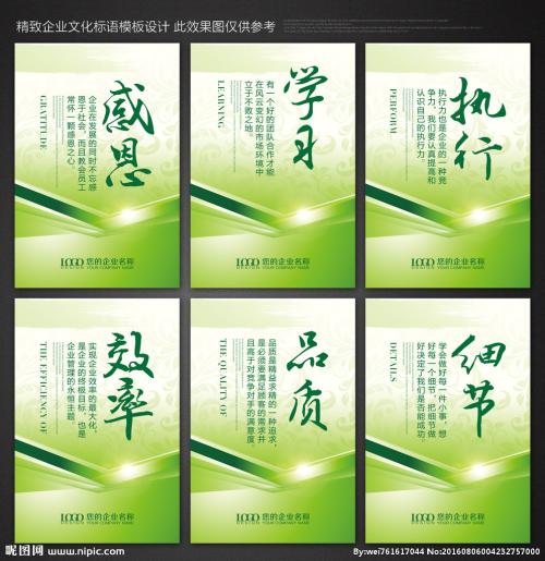 金融企业文化口号