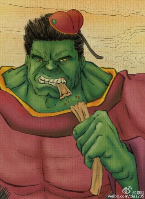 铁拐李的脚撑寓言