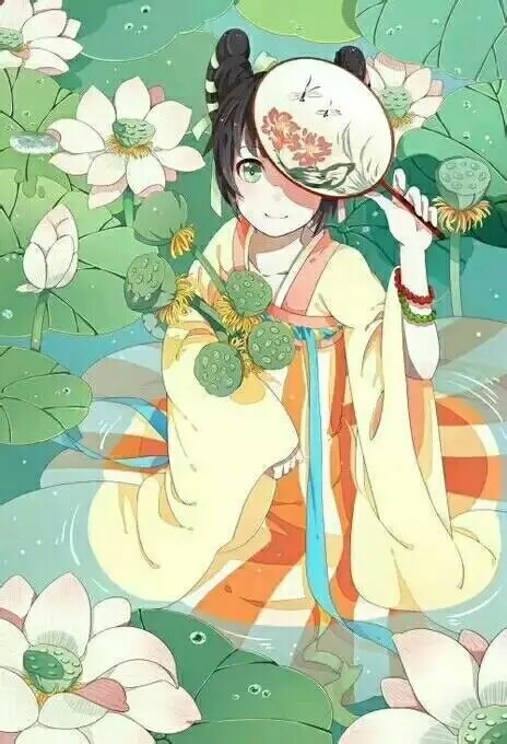 莲花拟人化句子