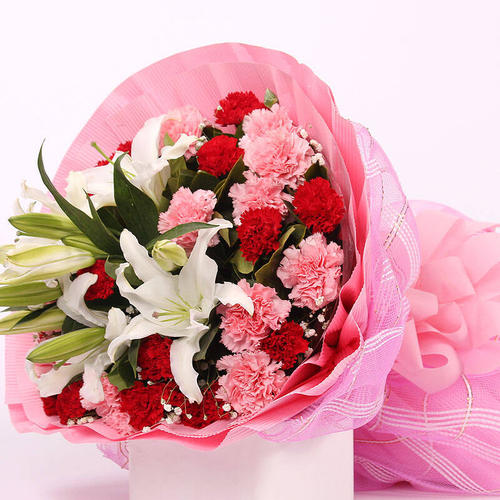 送老师百合祝福