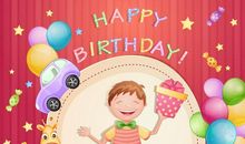 祝儿童生日祝福语