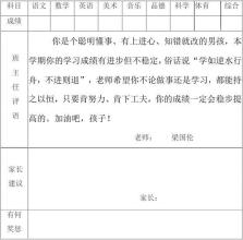学生成绩单评论