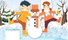 创意提醒雪天安全标语