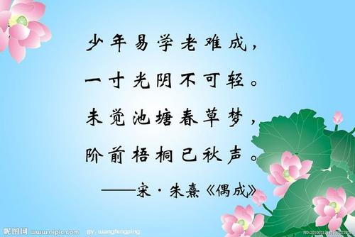 摘自小学名人的名言