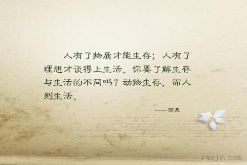 有一个梦想的句子