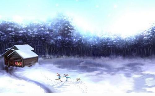 谈论下雪天的温暖心情