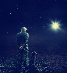 写月光下的句子