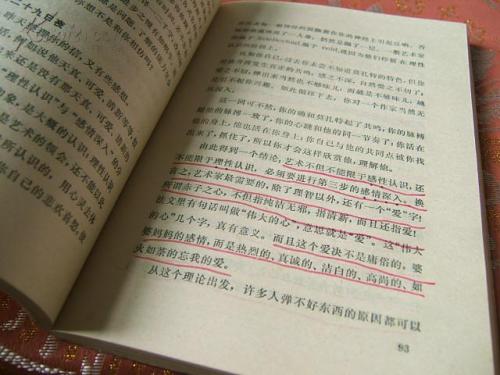 傅雷信中的句子