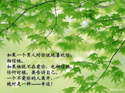 女人喜欢她的个性签名