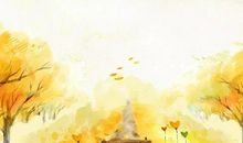 秋天校园的比喻句