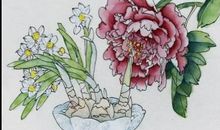 写牡丹的比喻句