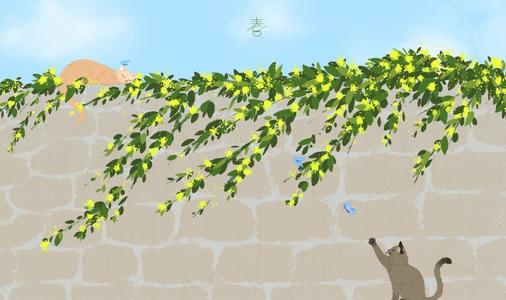 关于春天的比喻句子