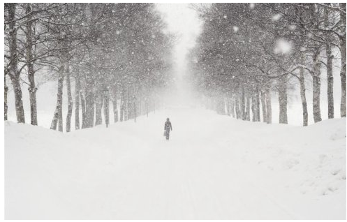 下雪难过的句子