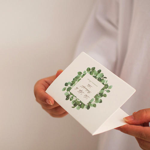 圣诞明信片问候