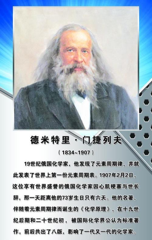 门捷列夫的名言