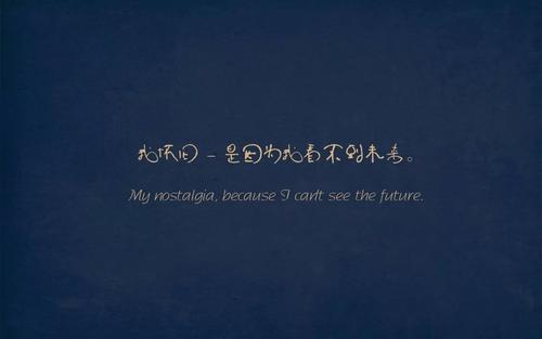 单身人士的伤心话语