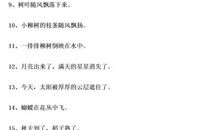 小鸟的叫声比喻句