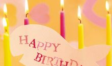 生日经典祝福语