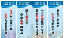 企业车间8字标语