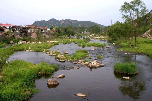 家乡小河的寓言句