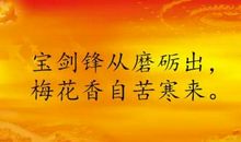 顽强拼搏的名言