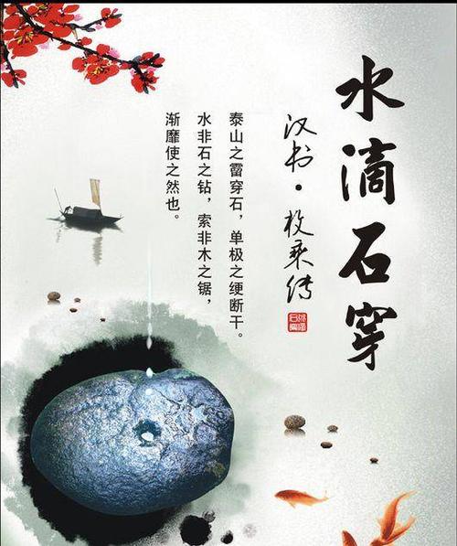 劝告学生要有毅力的谚语