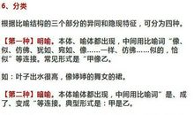 关于语文的比喻句