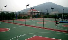 企业篮球场标语