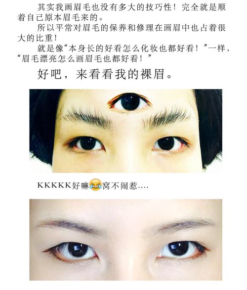 关于眉毛的寓言