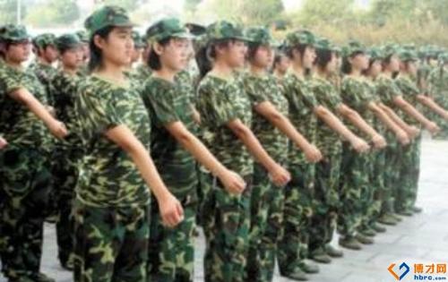 大学军事训练的口号是霸气