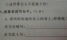 一些好的比喻句