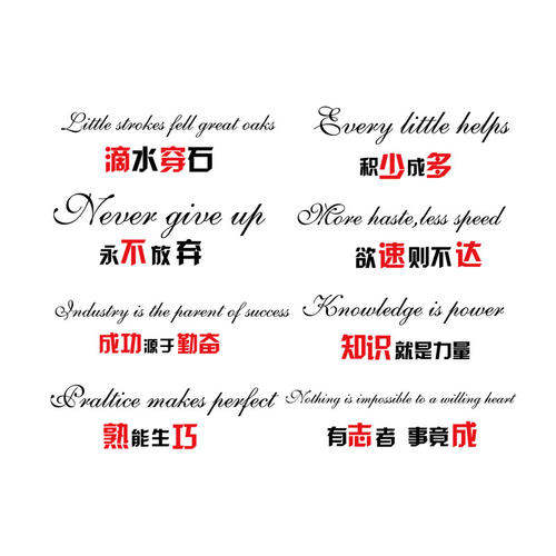 关于购物的英语谚语