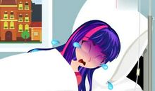 女孩子生病了暖心的话