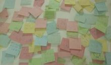 便利贴上的心情语录