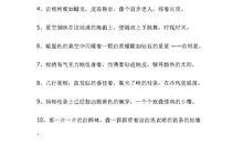 句子大全小学生