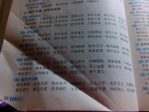 形容夜晚的成语