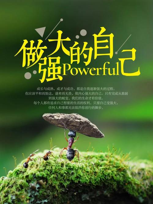 统一正能量励志短语