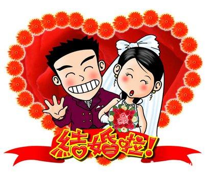 婚礼祝福四字