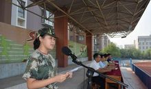 国防演练学生代表发言