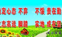 高三励志文章：高三学生的样子