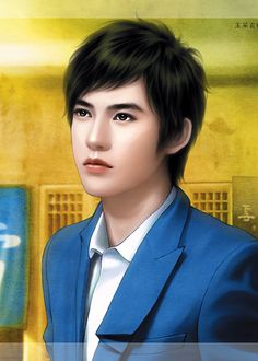 描述现代帅哥的句子