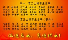 高考升学宴喜报对联